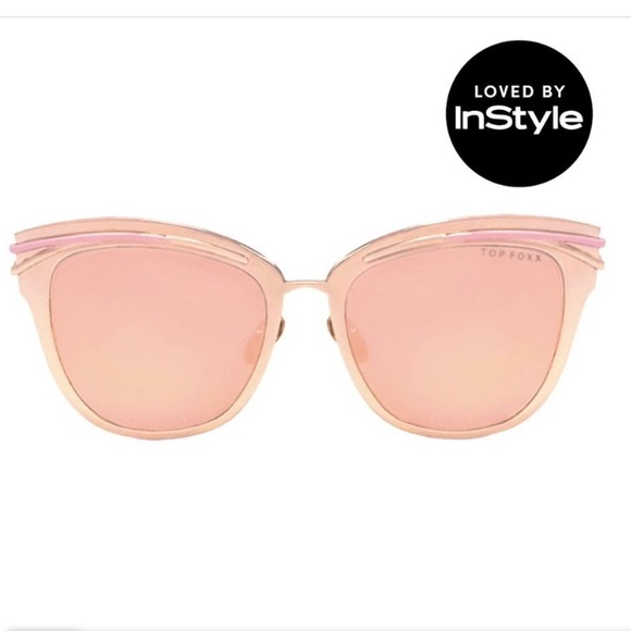 TopFoxx “Candy” sunglasses- rose gold - Picture 3 of 6